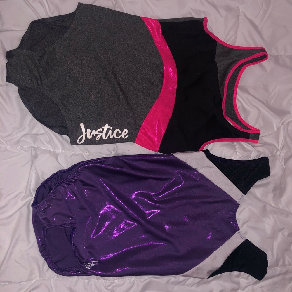 set of two leotards
